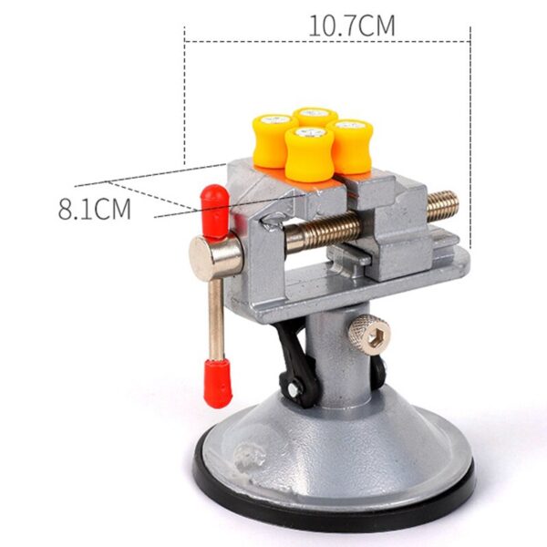 Sucker Clamp Adjustable Table Vise Rotatable 